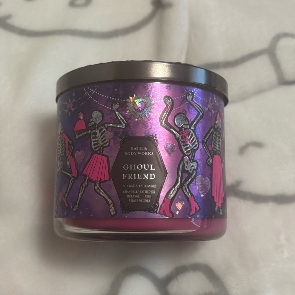 FINAL CANDLE! 🕯 Bath & Body Works Ghoul Friend 3-Wick Candle (2024 Edition) 🎃
